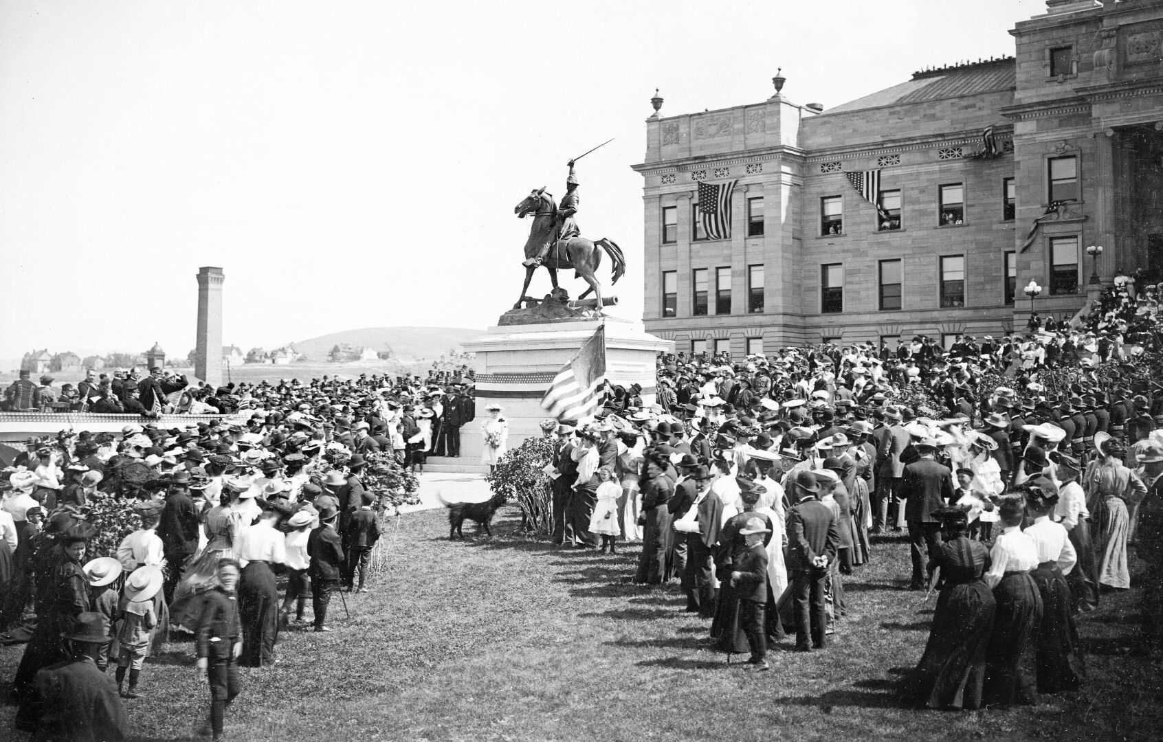 Unveiling of Thomas Francis Meagher statue, 1905